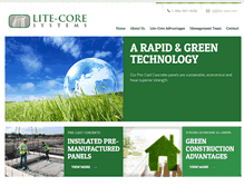 Tablet Screenshot of lite-core.com